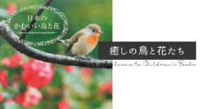 『日本のかわいい鳥と花』の表紙画像。四季を彩る鳥と花の写真集。