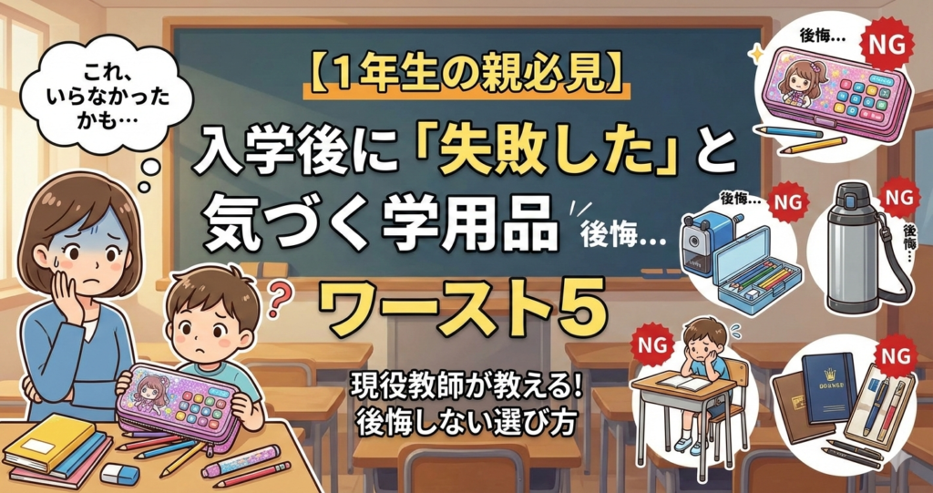 学用品ワースト5