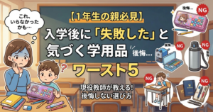 学用品ワースト5
